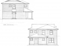East and North Elevation - Craftsman