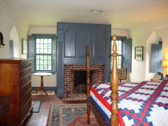 The old main bedroom