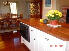 new kitchen and dining spaces