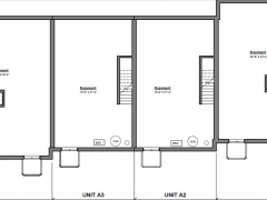 Building A - basement floor plan